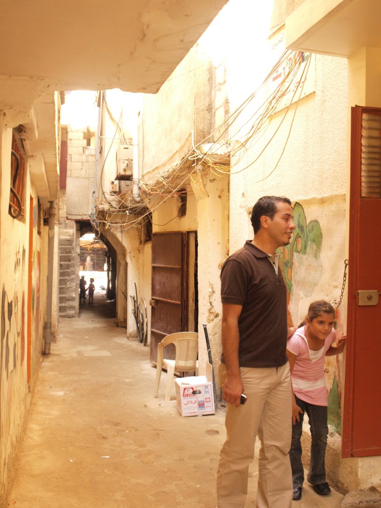 Sabra alleyway, Sabra-Shatila camp, Beirut